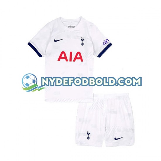 Hjemmebane Trøje Tottenham Hotspur 2023-2024 K/Æ Børn(+Shorts)