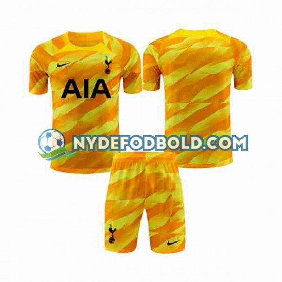 Udebane Trøje Tottenham Hotspur Målmand Orange 2023-2024 K/Æ Børn(+Shorts)