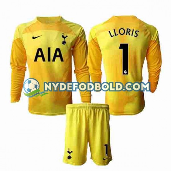 Hjemmebane Trøje Tottenham Hotspur Målmand Hugo Lloris 1 2022-2023 L/Æ Børn(+Shorts)