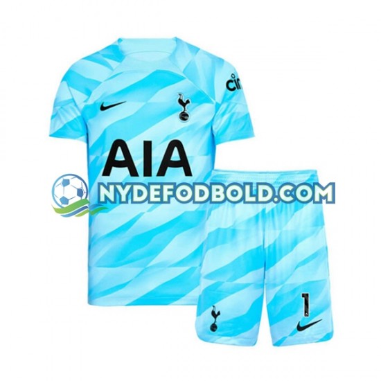 Hjemmebane Trøje Tottenham Hotspur Målmand Hugo Lloris 1 2023-2024 K/Æ Børn(+Shorts)