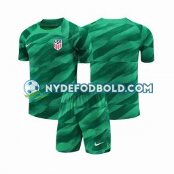 Hjemmebane Trøje USA Målmand 2023-2024 K/Æ Børn(+Shorts)