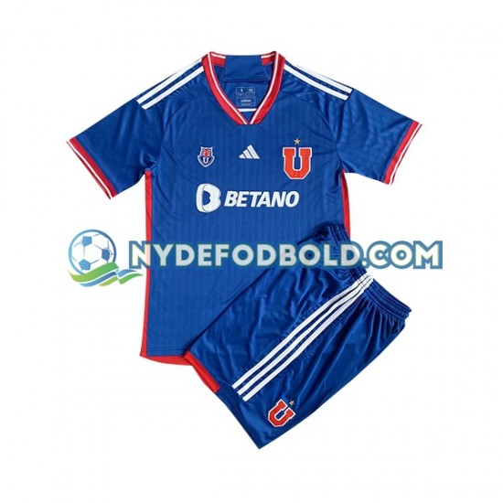 Hjemmebane Trøje Universidad de Chile 2023 K/Æ Børn(+Shorts)