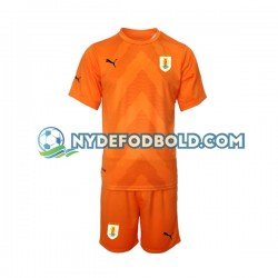Udebane Trøje Uruguay Målmand World Cup 2022 K/Æ Børn(+Shorts)