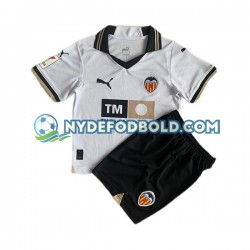 Hjemmebane Trøje Valencia CF 2023-2024 K/Æ Børn(+Shorts)