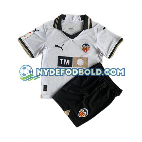 Hjemmebane Trøje Valencia CF 2023-2024 K/Æ Børn(+Shorts)