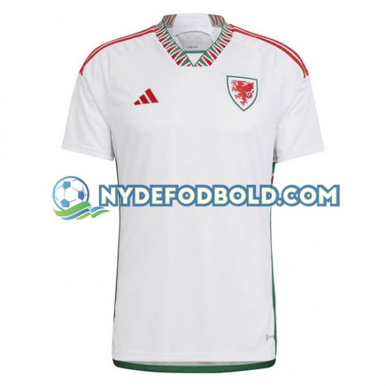 Udebane Trøje Wales World Cup 2022 K/Æ Mænd