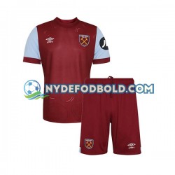 Hjemmebane Trøje West Ham United 2023-2024 K/Æ Børn(+Shorts)