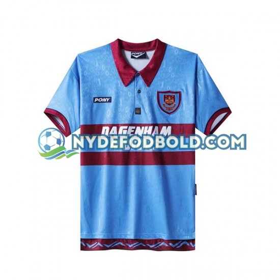 Hjemmebane Trøje West Ham United Retro 1995-1996 K/Æ Mænd