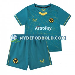 Udebane Trøje Wolverhampton Wanderers 2022-2023 K/Æ Børn(+Shorts)