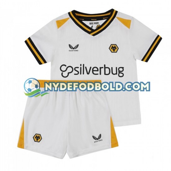 3. Valg Trøje Wolverhampton Wanderers 2022-2023 K/Æ Børn(+Shorts)