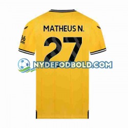 Hjemmebane Trøje Wolverhampton Wanderers Matheus Nunes 27 2023-2024 K/Æ Mænd
