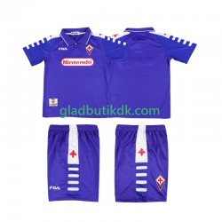 Hjemmebane Trøje Fiorentina Retro 1998 1999 K/Æ Børn(+Shorts)
