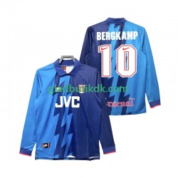 Udebane Trøje Arsenal Bergkamp 10 Retro 1995 1996 L/Æ Mænd