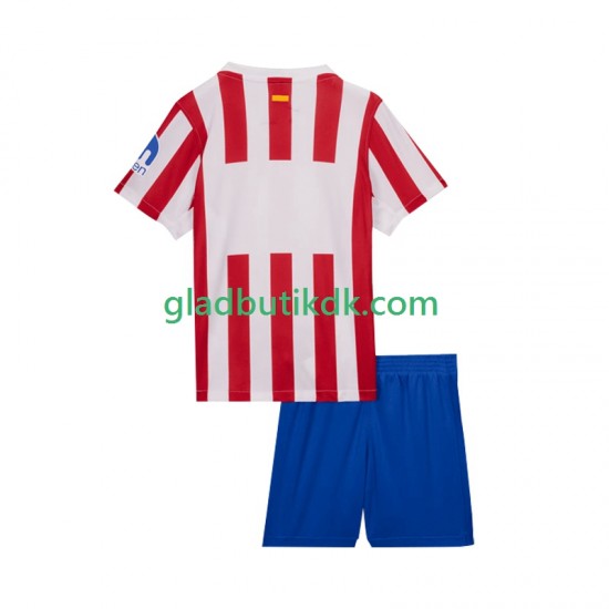 Hjemmebane Trøje Atlético Madrid 2025-2026 K/Æ Børn(+Shorts)