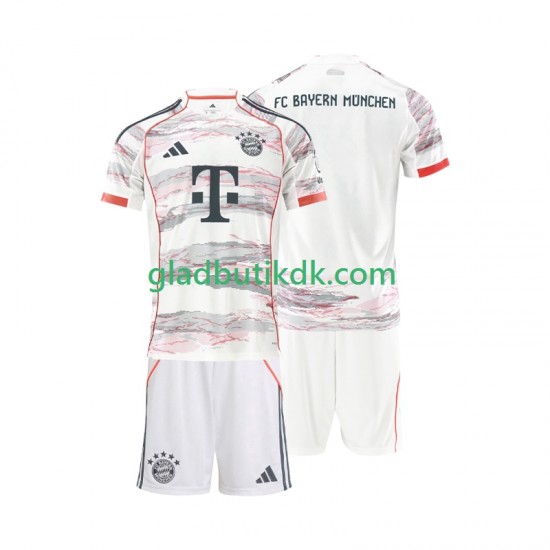 Udebane Trøje FC Bayern München 2025-2026 K/Æ Børn(+Shorts)