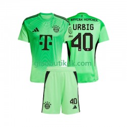 Hjemmebane Trøje FC Bayern München Målmand Jonas Urbig 40 2025-2026 K/Æ Børn(+Shorts)