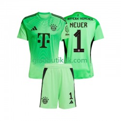 Hjemmebane Trøje FC Bayern München Målmand Manuel Neuer 1 2025-2026 K/Æ Børn(+Shorts)