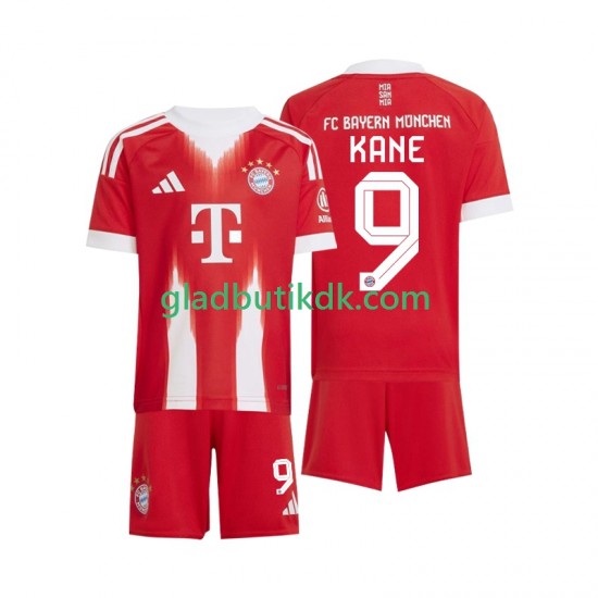 Hjemmebane Trøje FC Bayern München Harry Kane 9 2025-2026 K/Æ Børn(+Shorts)