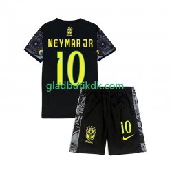 Hjemmebane Brasilien Neymar JR 10 Cheist the Redeemer Football Shirts 2024 K/Æ Børn(+Shorts)