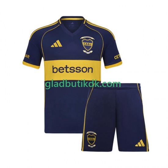 Hjemmebane Trøje CA Boca Juniors 2025-2026 K/Æ Børn(+Shorts)