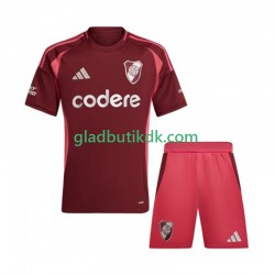 Udebane Trøje CA River Plate 2024-2025 K/Æ Børn(+Shorts)