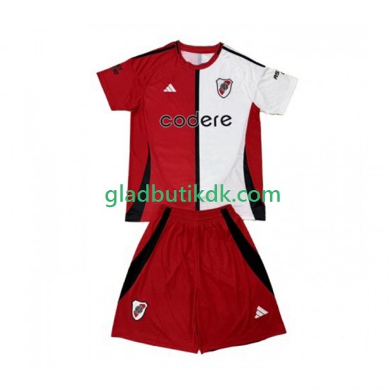 3. Valg Trøje CA River Plate 2024-2025 K/Æ Børn(+Shorts)