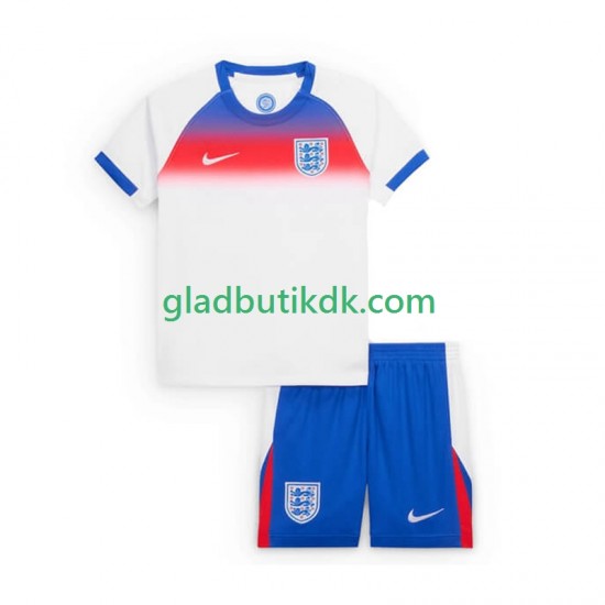 Hjemmebane Trøje England 2025 K/Æ Børn(+Shorts)