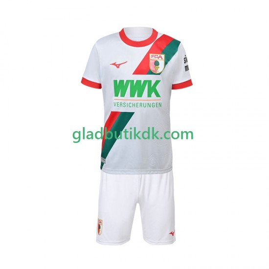 Hjemmebane Trøje FC Augsburg 2025-2026 K/Æ Børn(+Shorts)