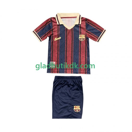 Hjemmebane Trøje FC Barcelona 125th Anniversary 2025-2026 K/Æ Børn(+Shorts)