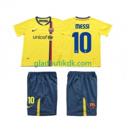 Udebane Trøje FC Barcelona Lionel Messi 10 Retro 2008 2009 K/Æ Børn(+Shorts)