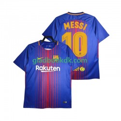 Hjemmebane Trøje FC Barcelona Lionel Messi 10 Retro 2017-2018 K/Æ Mænd