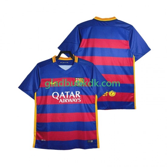 Hjemmebane Trøje FC Barcelona Retro 2015-2016 K/Æ Mænd