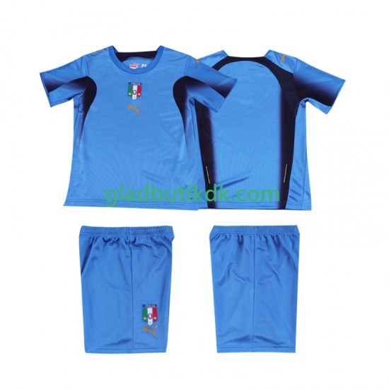 Hjemmebane Trøje Italien Retro 2006 K/Æ Børn(+Shorts)