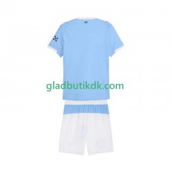 Hjemmebane Trøje Manchester City 2025-2026 K/Æ Børn(+Shorts)