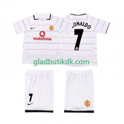 Hjemmebane Trøje Manchester United Retro Cristiano Ronaldo 7 2003 2005 K/Æ Børn(+Shorts)