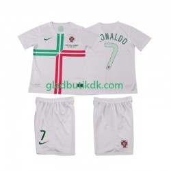 Udebane Trøje Portugal Cristiano Ronaldo 7 Retro 2012 K/Æ Børn(+Shorts)