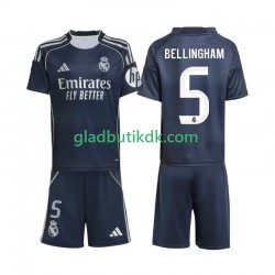 Udebane Trøje Real Madrid Jude Bellingham 5 2025-2026 K/Æ Børn(+Shorts)