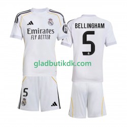 Hjemmebane Trøje Real Madrid Jude Bellingham 5 2025-2026 K/Æ Børn(+Shorts)
