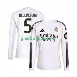 Hjemmebane Trøje Real Madrid Jude Bellingham 5 2025-2026 L/Æ Mænd