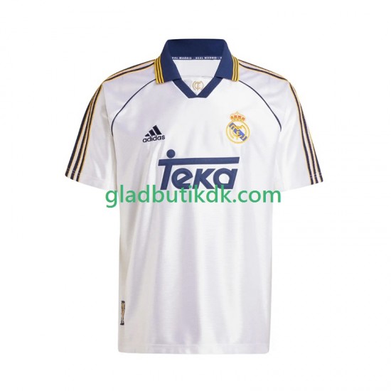 Hjemmebane Trøje Real Madrid Retro 1999-2000 K/Æ Mænd