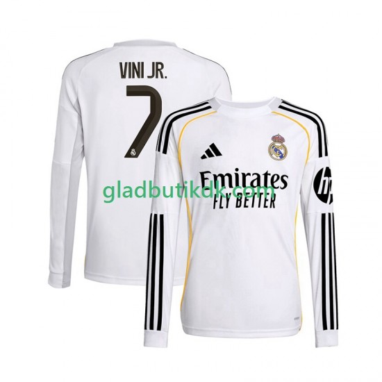 Hjemmebane Trøje Real Madrid Vinicius Junior 7 2025-2026 L/Æ Mænd