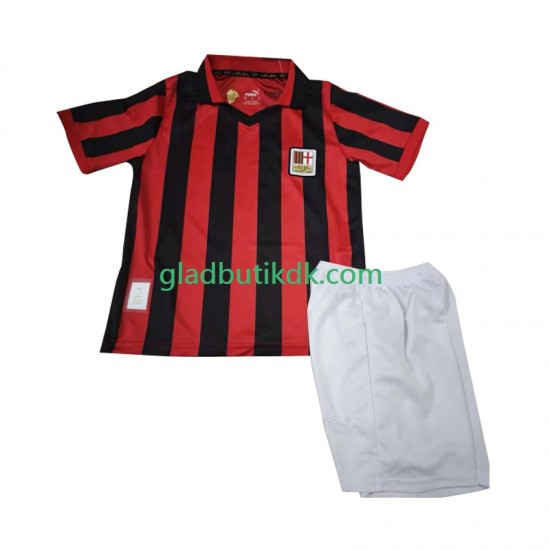 Hjemmebane Trøje AC Milan 125th Anniversary 2024-2025 K/Æ Børn(+Shorts)