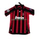 Hjemmebane Trøje AC Milan KAKA 8 Retro 2006-2007 K/Æ Mænd