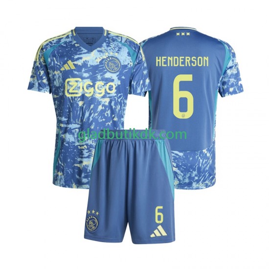 Udebane Trøje AFC Ajax Henderson 6 2024-2025 K/Æ Børn(+Shorts)