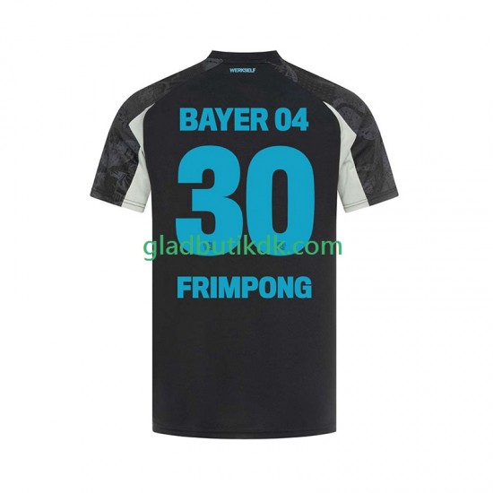 3. Valg Trøje Bayer 04 Leverkusen Frimpong 30 2024-2025 K/Æ Mænd