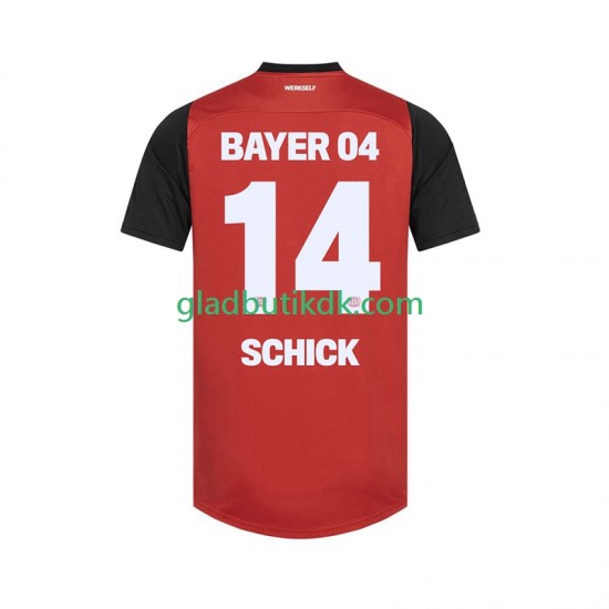 Hjemmebane Trøje Bayer 04 Leverkusen Patrik Schick 14 2024-2025 K/Æ Mænd