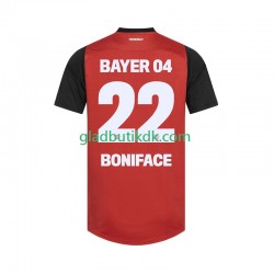 Hjemmebane Trøje Bayer 04 Leverkusen Victor Boniface 22 2024-2025 K/Æ Mænd