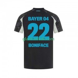 3. Valg Trøje Bayer 04 Leverkusen Victor Boniface 22 2024-2025 K/Æ Mænd