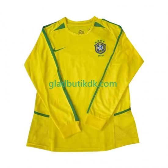Hjemmebane Trøje Brasilien Retro 2002 L/Æ Mænd