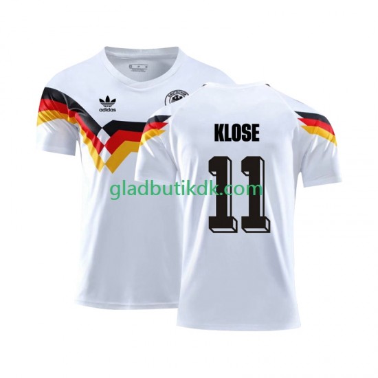 Hjemmebane Trøje Tyskland Klose 11 Retro 1990 K/Æ Mænd